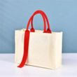 Canvas Tote with Strap | https://www.bestnamebadges.com
