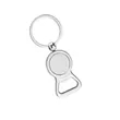 Metal Chrome Bottle Opener Keychains | https://www.bestnamebadges.com