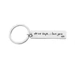 Custom Stainless Steel Keychain | https://www.bestnamebadges.com
