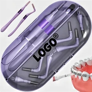 Portable Interdental Brush Plaque Cleaning Tool Toothbrush