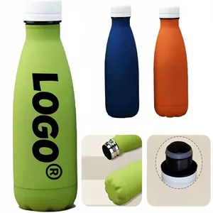 11oz Thermos Cup Frosted Stainless Steel Water Mug Daily Use