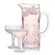 Brinkley Pitcher & Cocktail Coupes Set | https://www.bestnamebadges.com