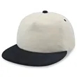 5 Panel Unstructed Corduroy Snapback Hat | https://www.bestnamebadges.com