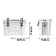 Grizzly 15qt Cooler | https://www.bestnamebadges.com