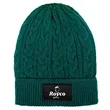 Embroidered Adult Cable-Knit Beanie | https://www.bestnamebadges.com