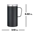 Slate 20oz Mug | https://www.bestnamebadges.com