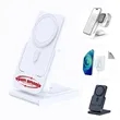 Foldable 3 In 1 Magnetic Power Bank With Stand For Iwatch | https://www.bestnamebadges.com