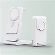 Foldable 3 In 1 Magnetic Power Bank With Stand For Iwatch | https://www.bestnamebadges.com