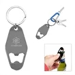 Motel Style Metal Key Tag With Bottle Opener | https://www.bestnamebadges.com