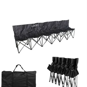 Folding Team Bench Seat, 6 Seater
