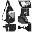 Outdoor Crossbody Sling Backpack | https://www.bestnamebadges.com