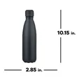 Slate 17oz Vaccuum Bottle | https://www.bestnamebadges.com