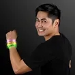 LED Flash Tube Bracelets - Assorted Purple, Green, Gold | https://www.bestnamebadges.com