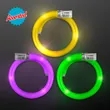 LED Flash Tube Bracelets - Assorted Purple, Green, Gold | https://www.bestnamebadges.com