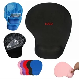 Mouse Pad With Silicone Wrist Rest