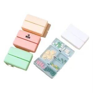 Foldable Weekly Pill Storage Organizer for Travel