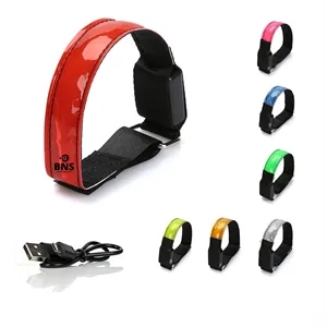 Rechargeable LED Electronic Luminous Armband Wristband