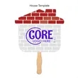 Custom Promotional Handheld Paper Fan | https://www.bestnamebadges.com