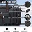 Canvas Travel Duffle Bag With Shoulder Strap | https://www.bestnamebadges.com