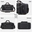 Canvas Travel Duffle Bag With Shoulder Strap | https://www.bestnamebadges.com