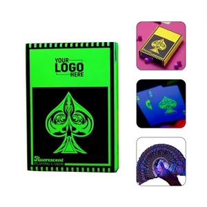 Fluorescent Playing Card
