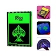 Fluorescent Playing Card | https://www.bestnamebadges.com