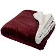 Dual Layer Soft Micro Mink Sherpa Blanket | https://www.bestnamebadges.com