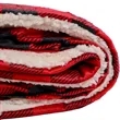 Mink Sherpa Blankets Plaid | https://www.bestnamebadges.com