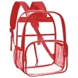 Water-Resistant Heavy Duty Clear PVC Transparent Backpack | https://www.bestnamebadges.com