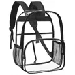 Water-Resistant Heavy Duty Clear PVC Transparent Backpack | https://www.bestnamebadges.com