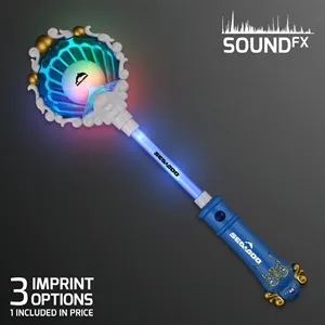Blinky Pearl Seashell Toy Wand with Music
