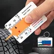 Multifunctional Keychain Tire Tread Depth Gauge Automotive | https://www.bestnamebadges.com