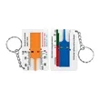 Multifunctional Keychain Tire Tread Depth Gauge Automotive | https://www.bestnamebadges.com