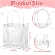 Clear Gift Bags with Handle | https://www.bestnamebadges.com