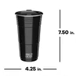 Wyld Party Cup 24oz | https://www.bestnamebadges.com