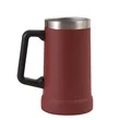 24oz Stainless Steel Beer Mug | https://www.bestnamebadges.com