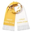 Velvet Winter Sublimation Printing Scarf W/ Tassel | https://www.bestnamebadges.com