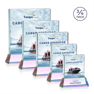 Terra VividPrint™ Award on Newhaven - Prismatic | https://www.bestnamebadges.com