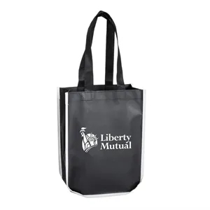 Recycled Slim Tote Bag | https://www.bestnamebadges.com
