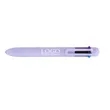 Promo 6 In 1 Multi-Color Retractable Macaron Ballpoint Pen | https://www.bestnamebadges.com