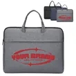Office Laptop Briefcase Large Capacity Canvas Document Bag | https://www.bestnamebadges.com