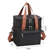 12L Double Insulated Lunch Bag Cooler Picnic Box | https://www.bestnamebadges.com