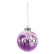Shatter Resistant Confetti Holiday Ornaments | https://www.bestnamebadges.com