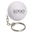 Golf Stress Ball Keychain | https://www.bestnamebadges.com