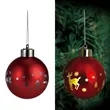 LED Light Holiday Glass Ball | https://www.bestnamebadges.com