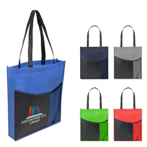 Pisces rPET Non-Woven Tote Bag | https://www.bestnamebadges.com