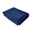 Raleigh Recycled Ribbed Flannel Blanket | https://www.bestnamebadges.com
