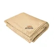 Raleigh Recycled Ribbed Flannel Blanket | https://www.bestnamebadges.com