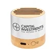 Recycled Aluminum Wireless Speaker | https://www.bestnamebadges.com