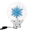 Snowflake LED Acrylic Light Ornament | https://www.bestnamebadges.com